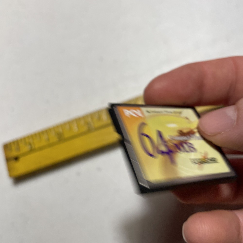 POI COMPACT FLASH / CF CARD 64MB B25