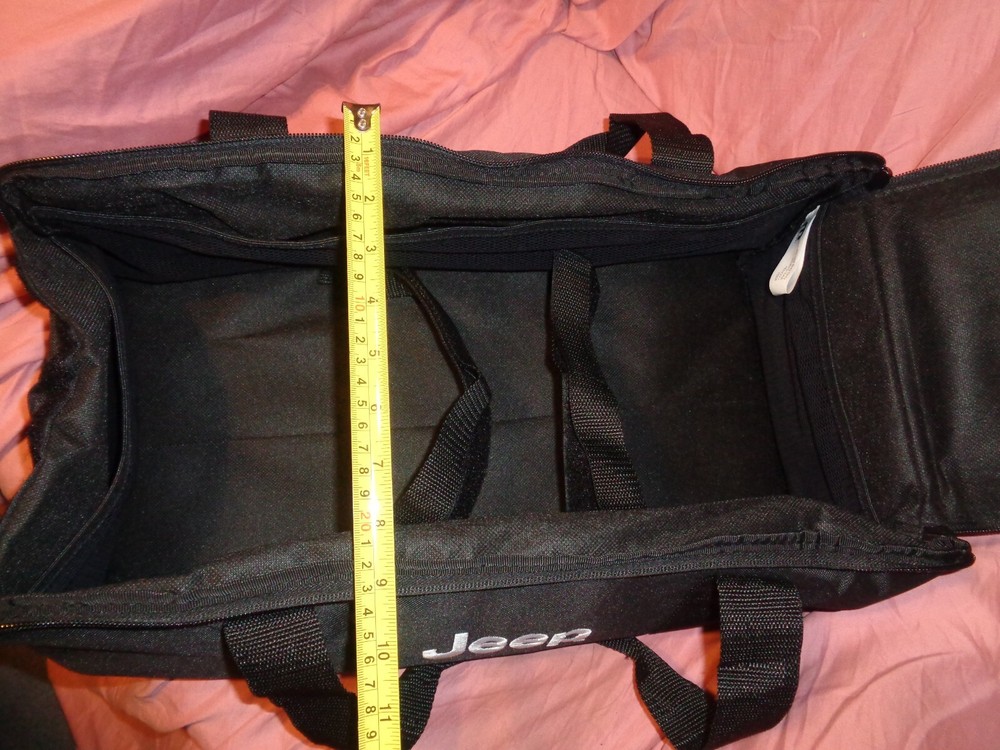 ORIGINAL "JEEP" CASE CARRYING DUFFEL CONSOLE BAG OEM NOS
