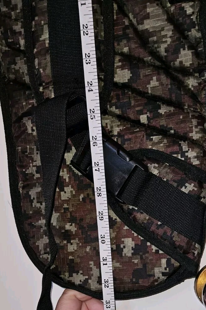 Ozel Digital Camo Skateboard Backpack Camouflage Sling Pack Used Once