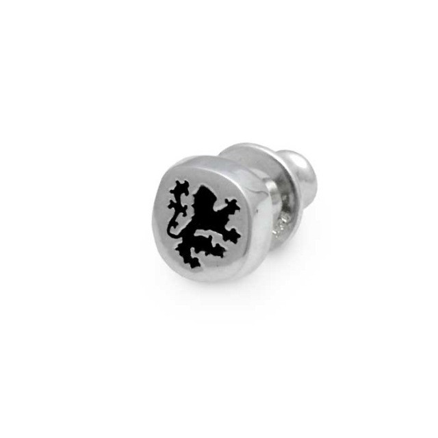 Dr MONROE Lion Stud Earring (Single) Sterling Silver