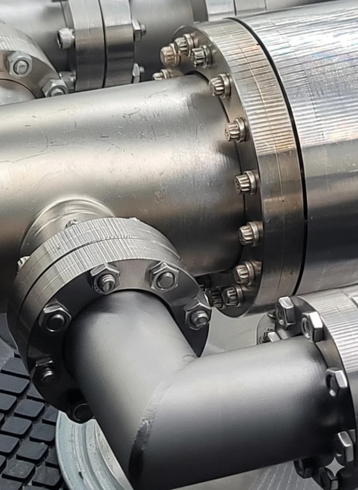 Conflat UHV Microwave Resonance & Particle Interaction Chamber