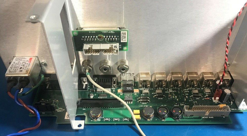 Keysight Agilent E8247C back panel with E8251-6023 assembly