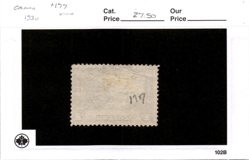 Canada, Postage Stamp, #177 Used, 1930 Mt Edith Cavell (AF)