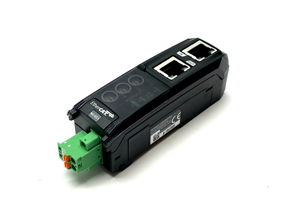 Keyence NU-EC1 Communication Unit EtherCAT Compatible