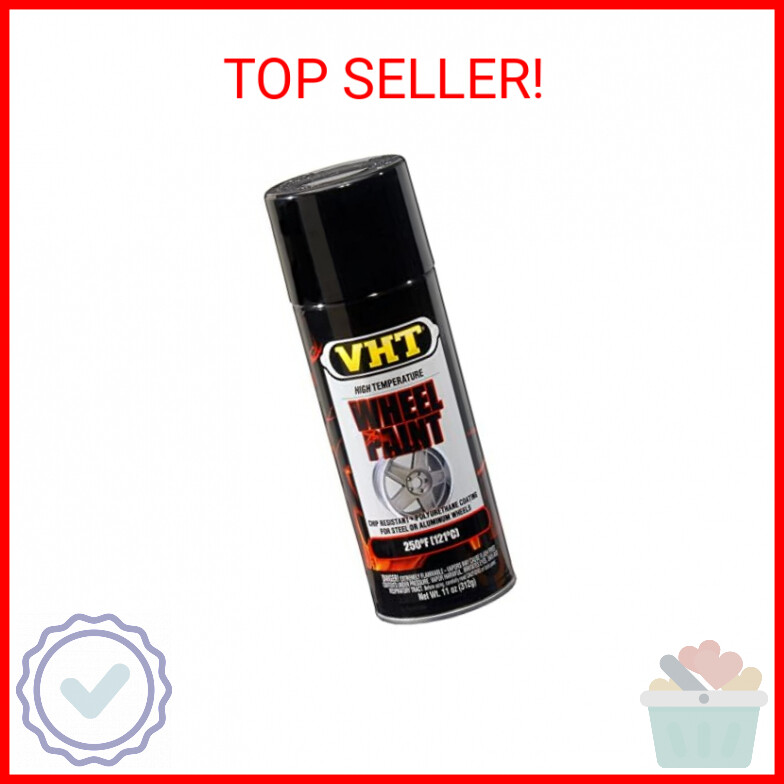 VHT SP187 Gloss Black Wheel Paint Can - 11 oz.