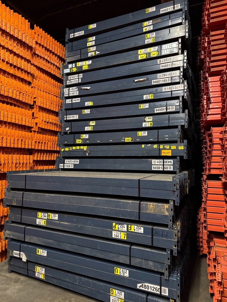 Used T Bolt Beam 96"L x 4" -Blue