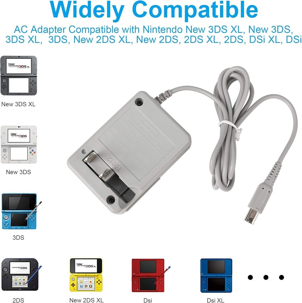 Power Supply Replacement for Nintendo 3DS and More