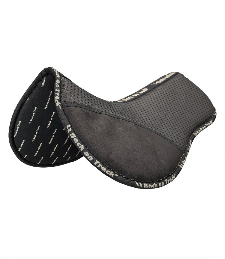 Back on Track Black Therapeutic Aurora Impact Half Pad Full Size
