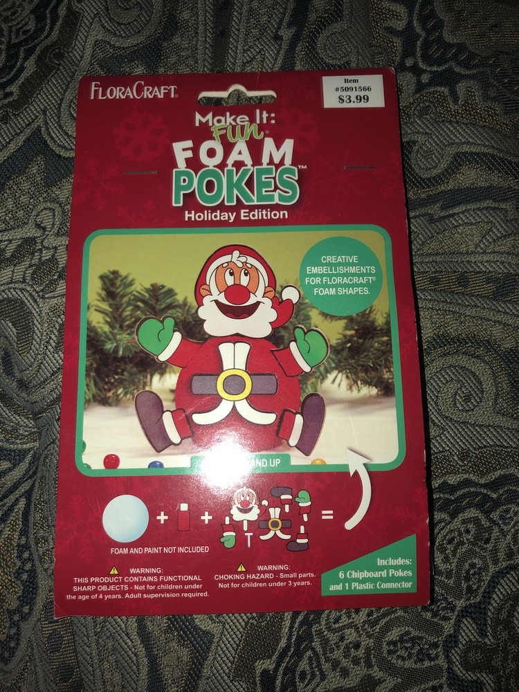 Santa Foam Pokes Kit
