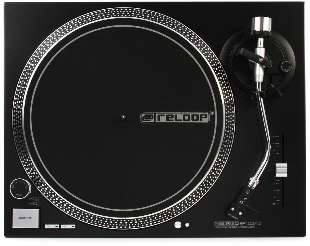 Reloop RP-1000 mk2 Belt Drive Turntable (2-pack) Bundle