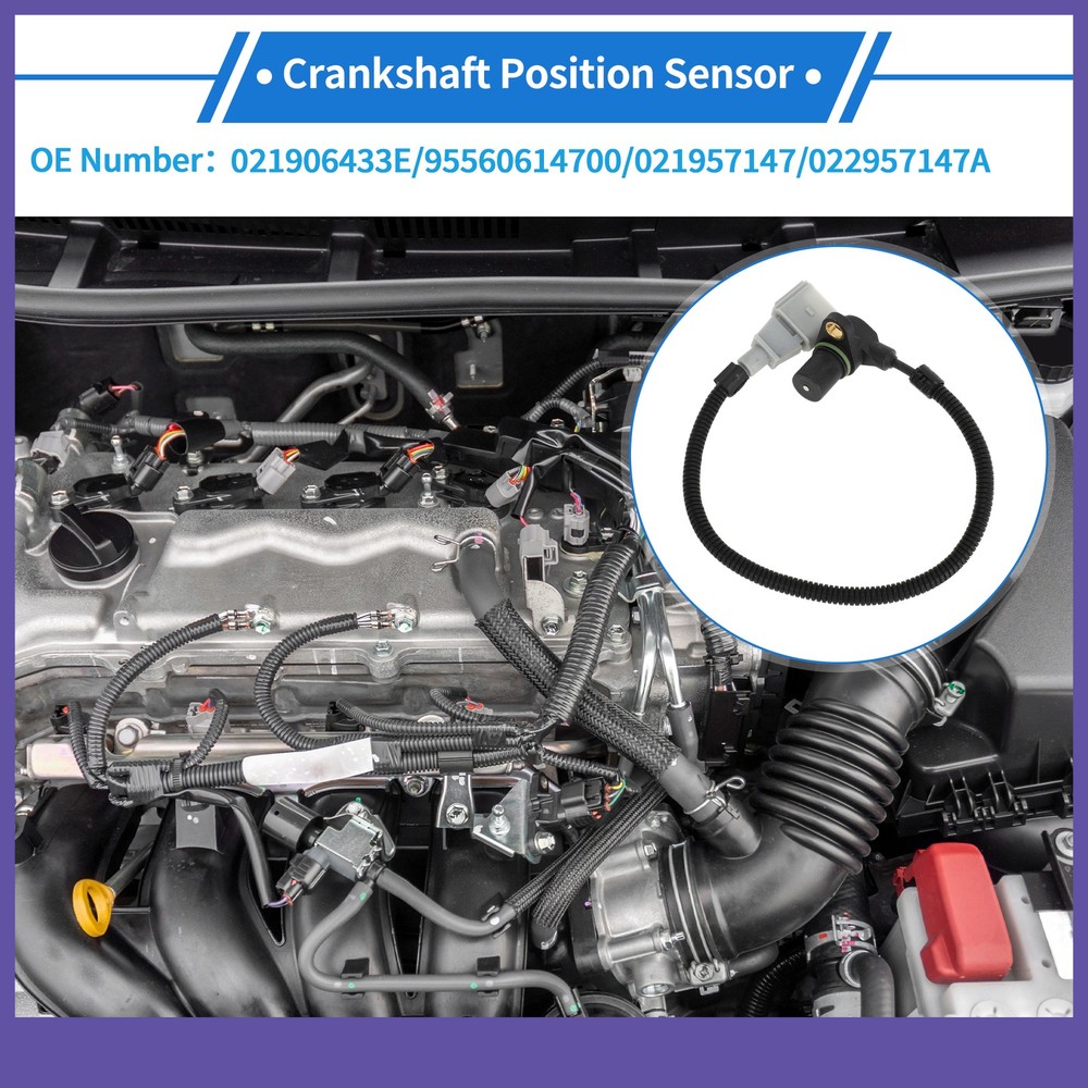 Crankshaft Position Sensor Single Custom for Audi Q7 Base 3.6 2007-2010