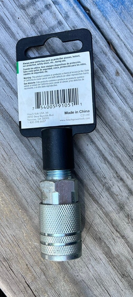 Hitachi 1/4 Inch Make Coupler