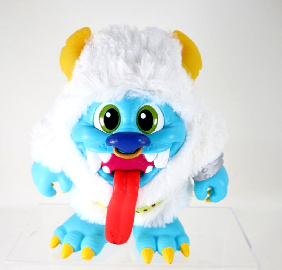 Crate Creature Yeti Named Blizz Monster Interactive Sounds Vibrates Lights 2017