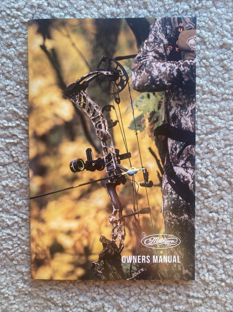 2022 Mathews Archery Owners Manual