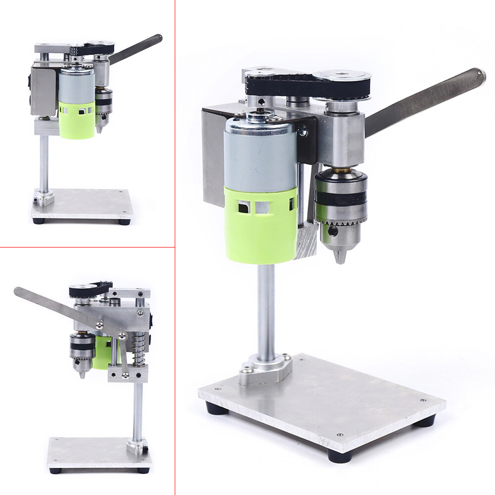 Bench Top Mini Drill Press Variable Speed For Wood,Metal/Plastic Hobby Table Top
