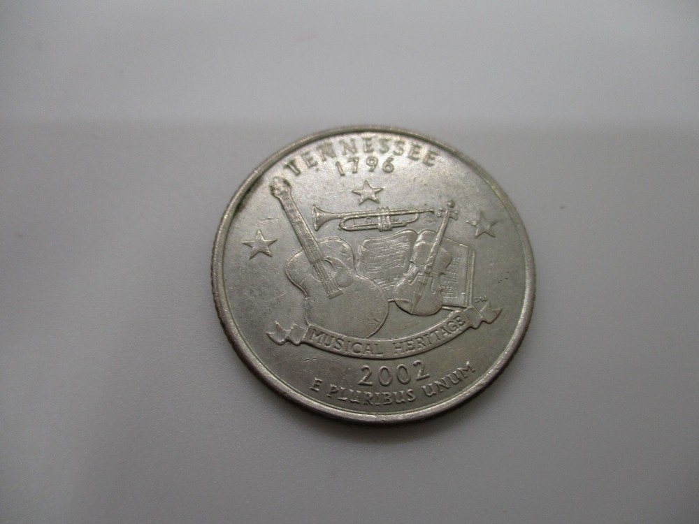 2002 Tennessee State Quarter Coin