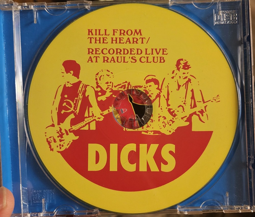 The Dicks - GARY FLOYD AUTOGRAPHED cd