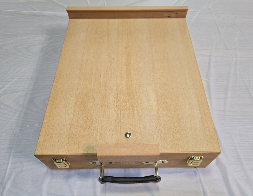 Master’s Touch Beechwood Box Table Easel with Storage Drawer w/ box-Item #656132