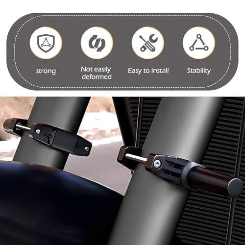 2 PCS Motorcycle Spotlight Mount Brackets, Shock-Absorption Light Bar Mount