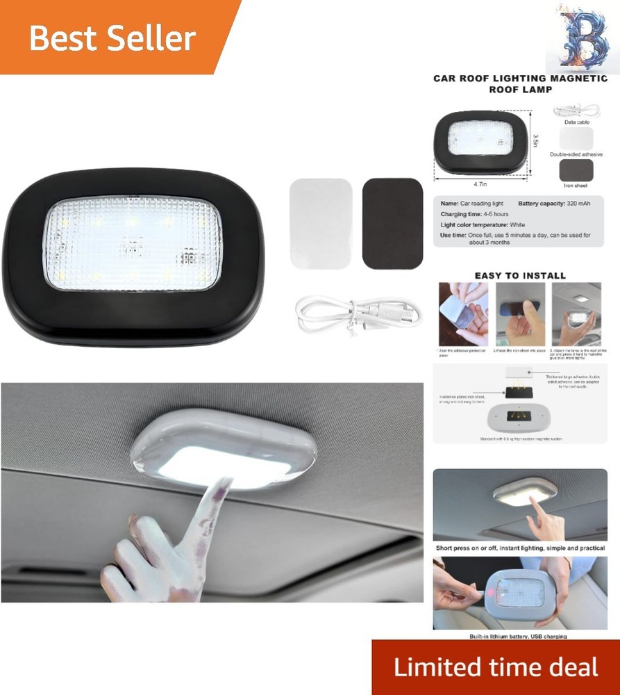 Energy-Saving Magnetic Dome Light: Exterior and Interior Use Lighting Solution