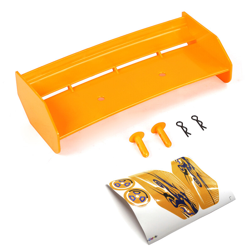 Rovan Baja Buggy Nylon Plastic Wing with Hardware (Orange)