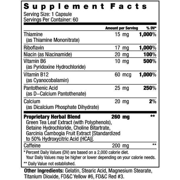 Stacker Dexatrim Max Daytime Appetite Control Tablets, 60 Count (3 Pack)