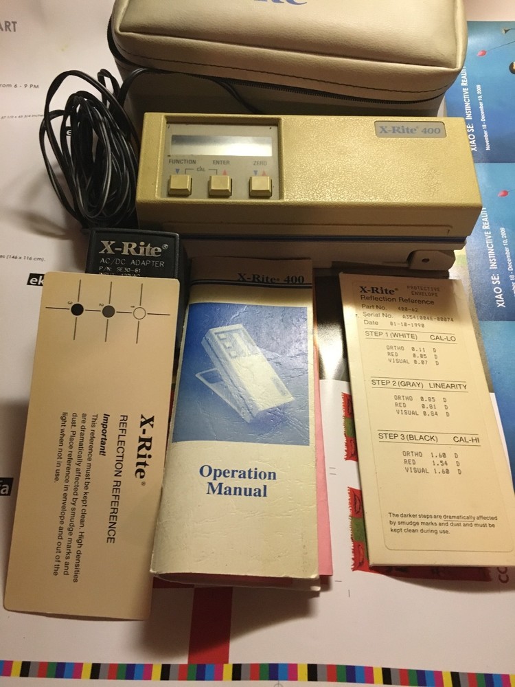 X-Rite 400 Press Densitometer