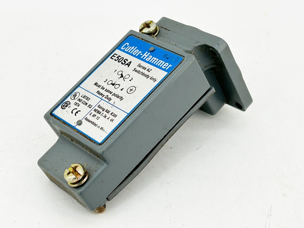 Cutler Hammer E50SA Switch Body Single Pole NEMA A600