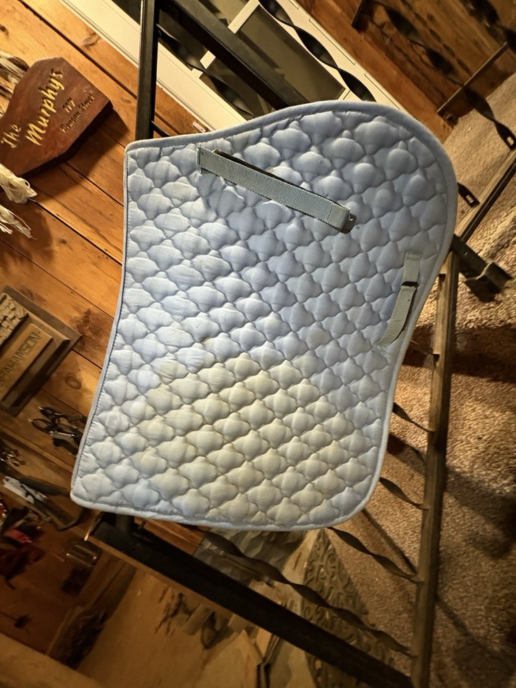 Baby Blue Saddle Pad