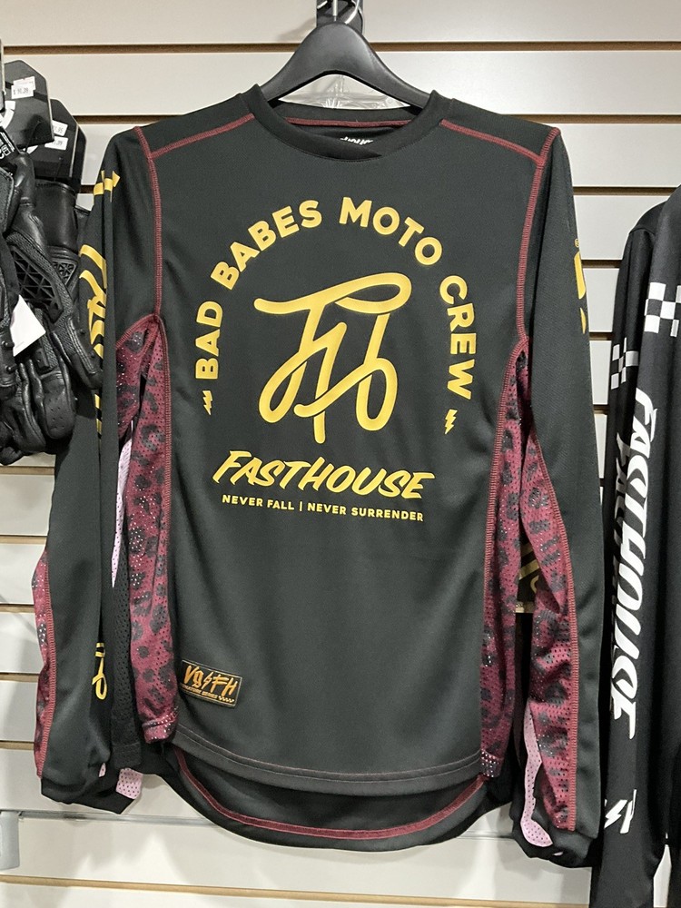 Grindhouse Golden Script Women's Jersey - Black - Medium