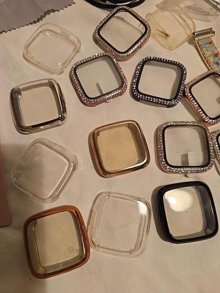 Fitbit Versa 2 Accessories Watch Charger, Face Covers, Bands