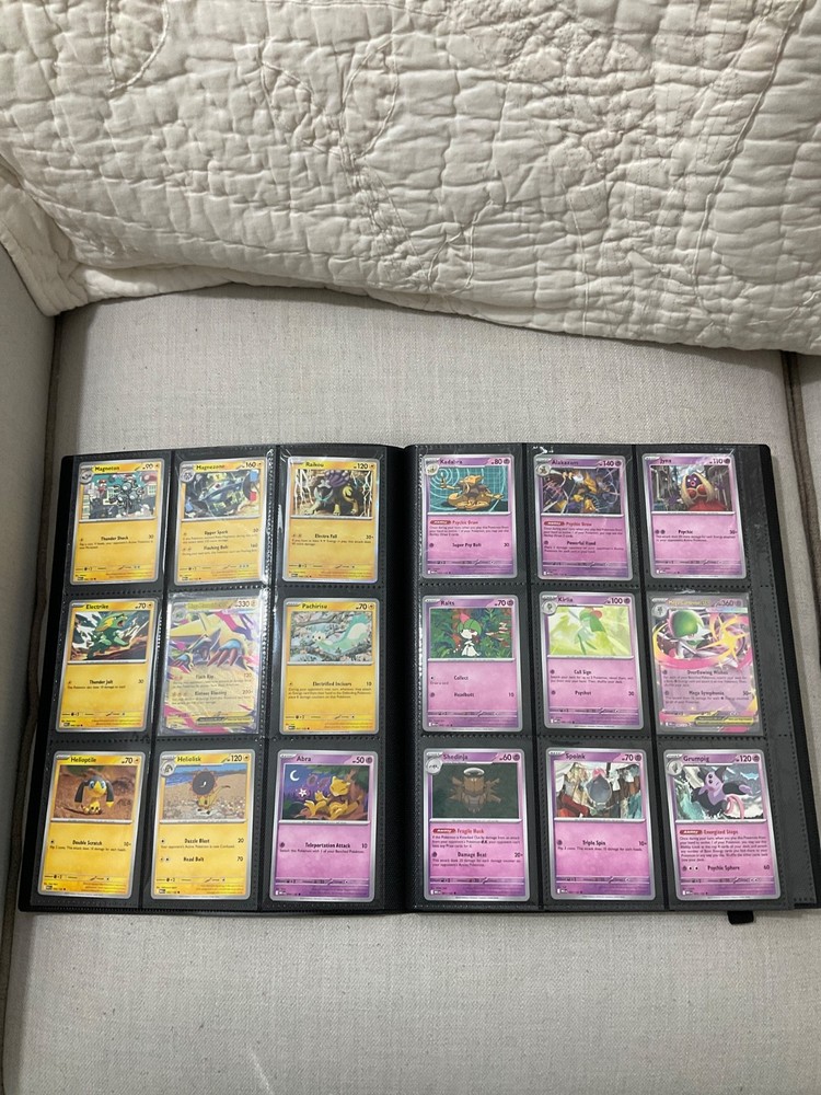 Pokemon MEGA EVOLUTION Complete Base Set (Binder included)