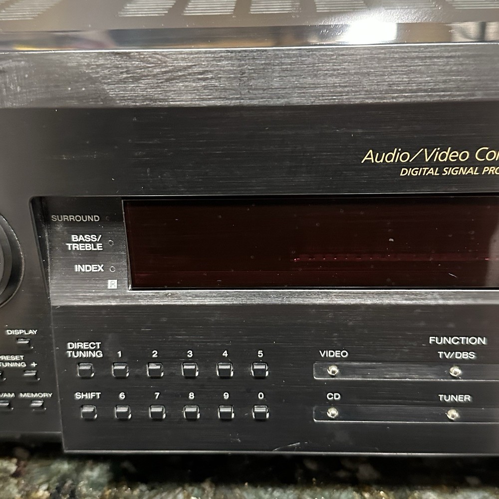 SONY STR-DE525 AUDIO VIDEO CONTROL CENTER DIGITAL PROCESSOR