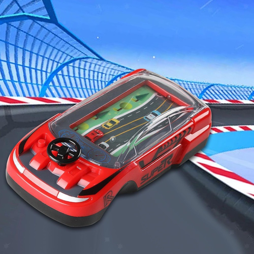 Simulation Driving Steering Wheel Toy Mini Gaming Console for Children