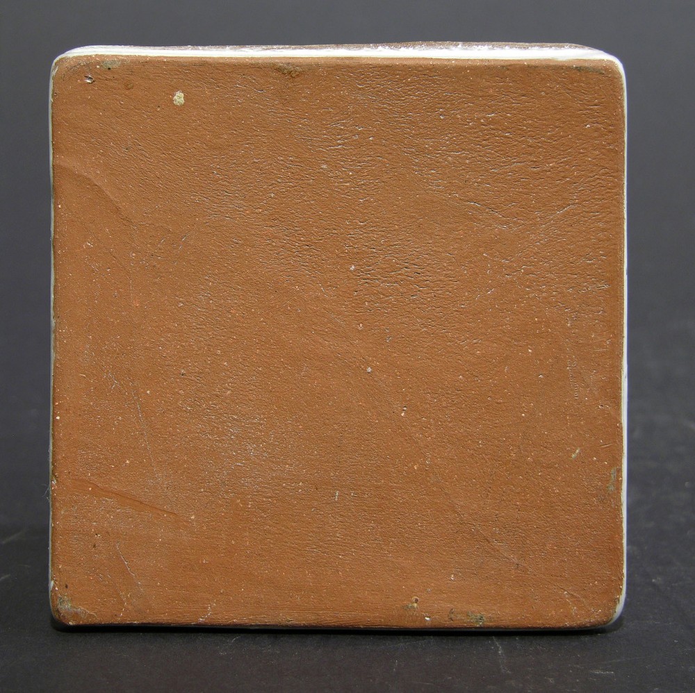 Vintage Handmade Tile Watermelon or Fruit Theme, 4 x 4 1/4"
