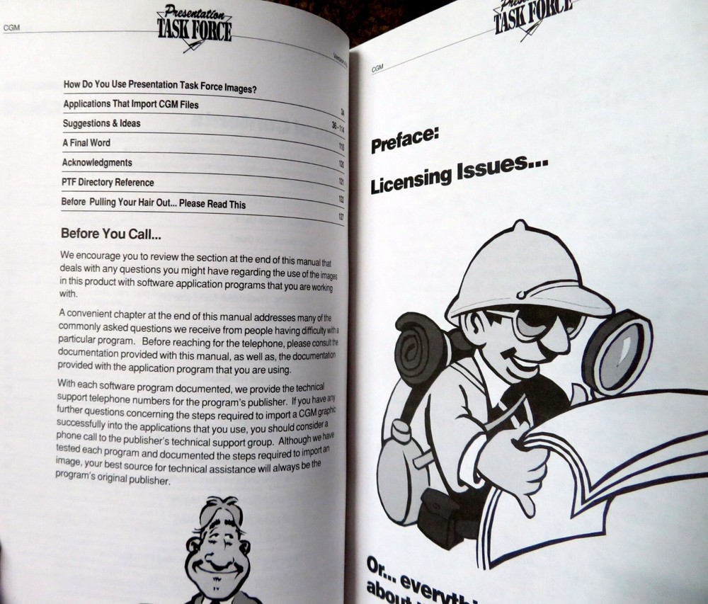 PRESENTATION TASK FORCE CGM V4.0 - Clip Art Reference Guide 1993 - (NO Media)