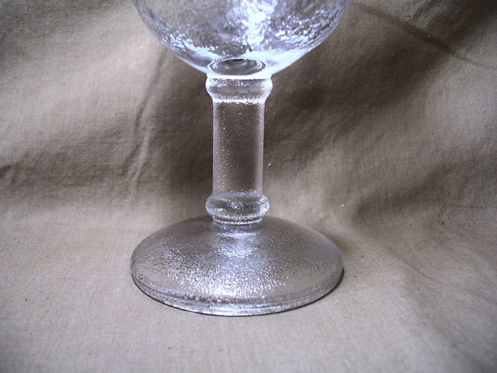 Anchor Hocking Amanda Pattern Water Goblet