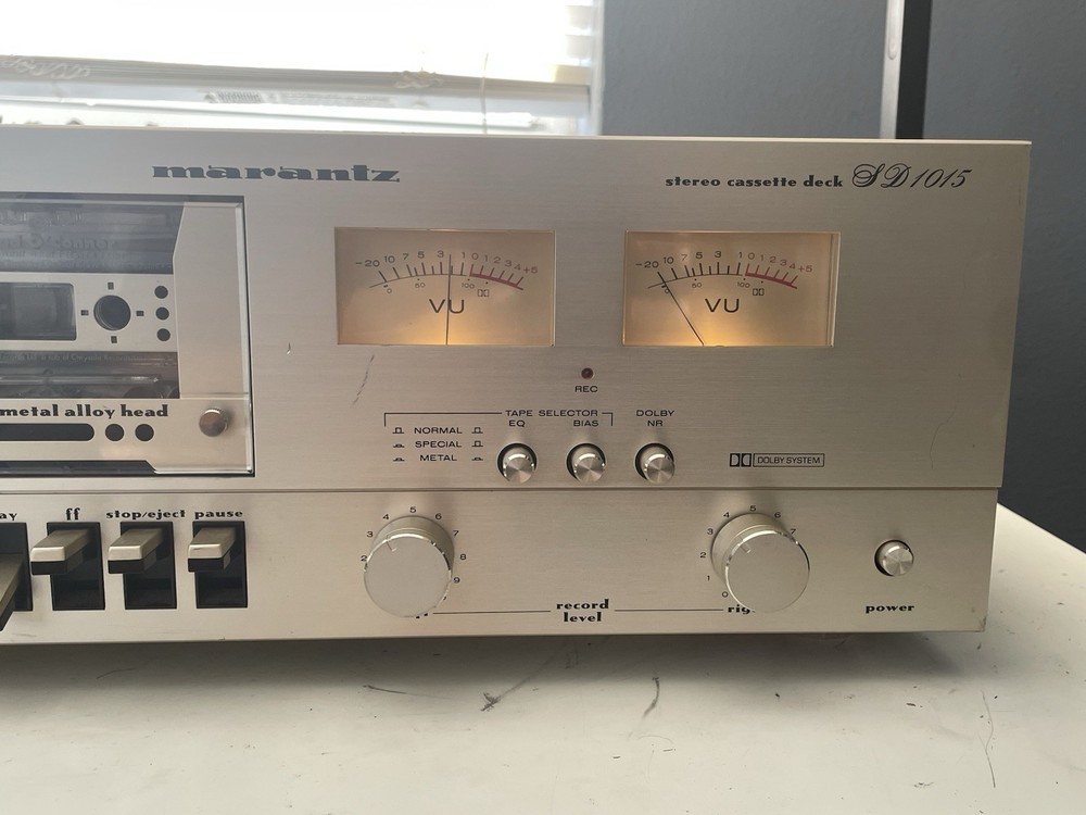 Marantz SD1015 Stereo Cassette Deck (SERVICED)