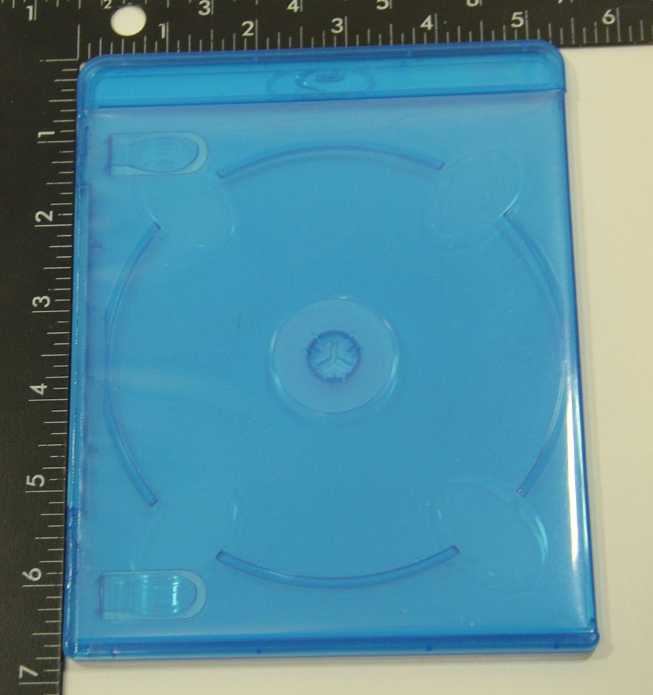 Slim Single Blu-ray Replacement Case (11 mm) (Holds 1 Disc)