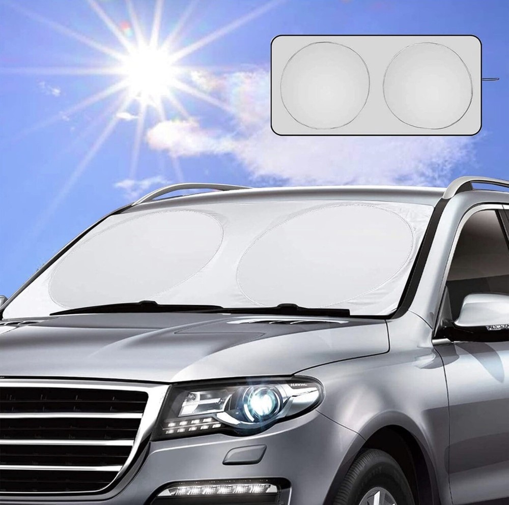 Large Car Sun Shade Cover Foldable Windshield Visor UV Protector Block 150x80cm