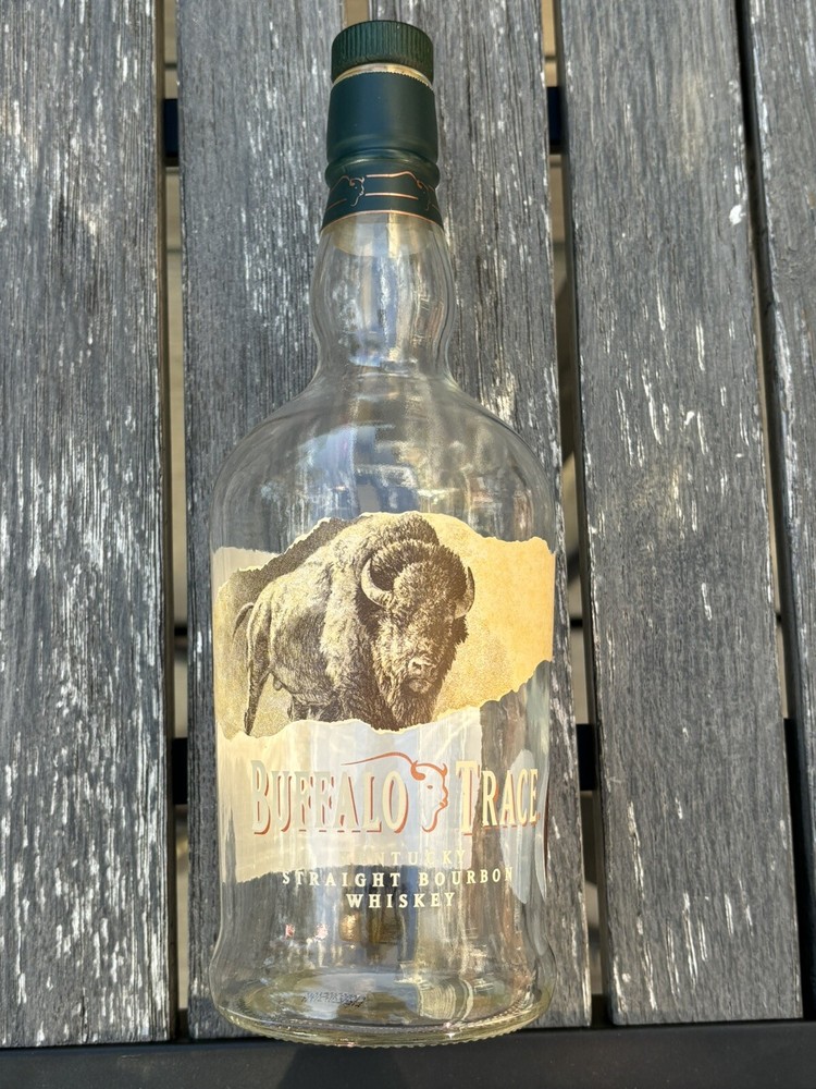 BUFFALO TRACE STRAIGHT BOURBON WHISKEY Single Barrel EMPTY BOTTLE 750ML