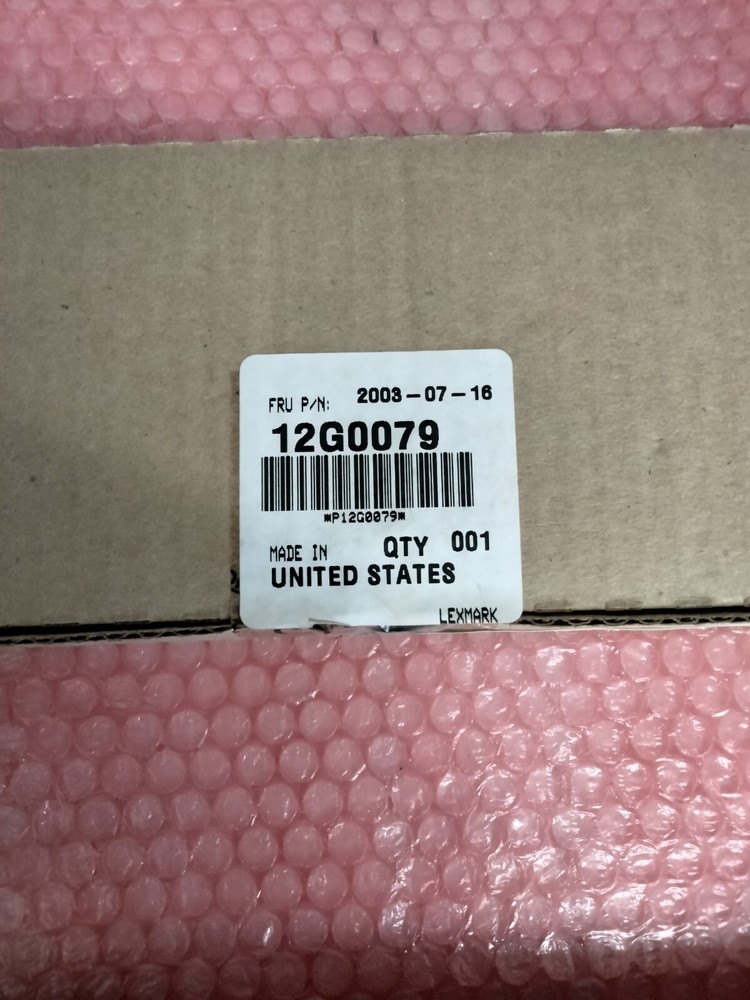 LEXMARK 12G0079 UPPER FUSER ROLLER-NEW