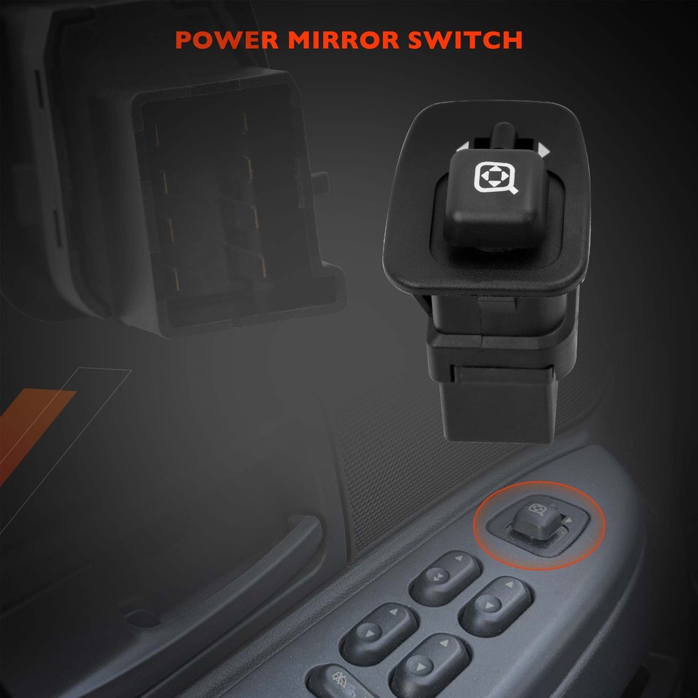 Power Mirror Switch Control Front Driver Side For 1995-2008 Ford Ranger Mercury