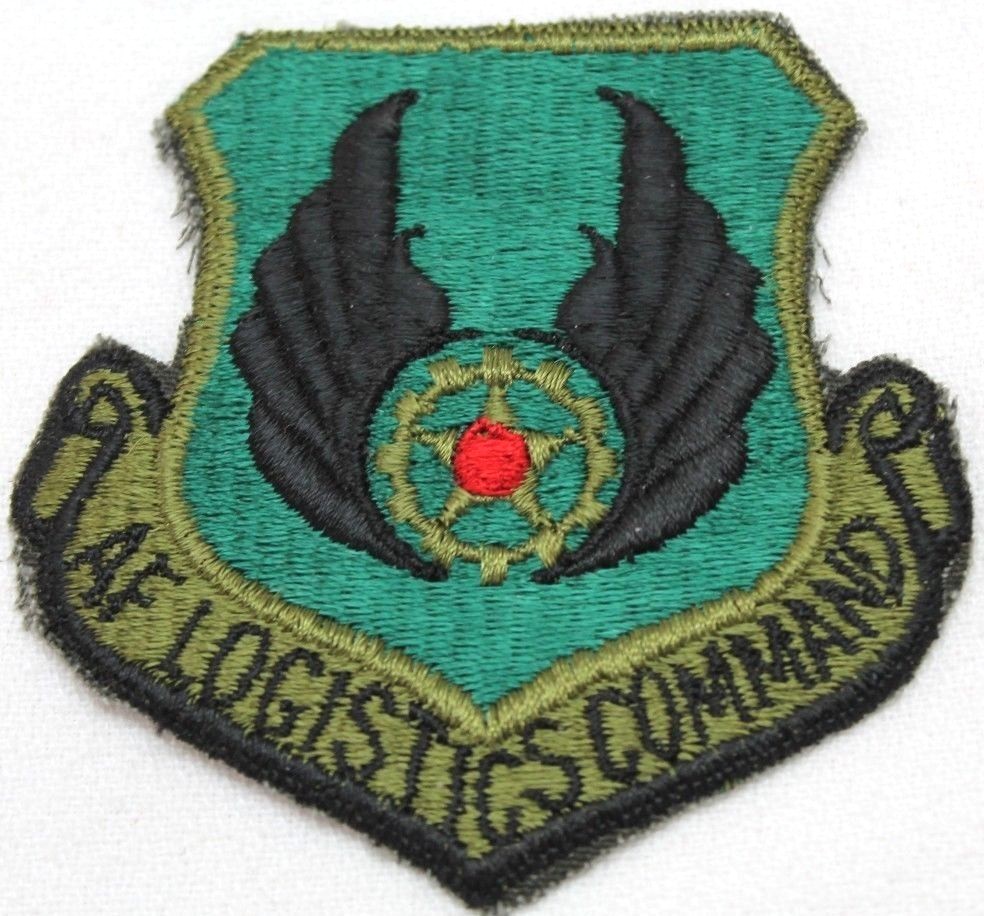 US AF Logistics Command shoulder Patch subdued each P1217