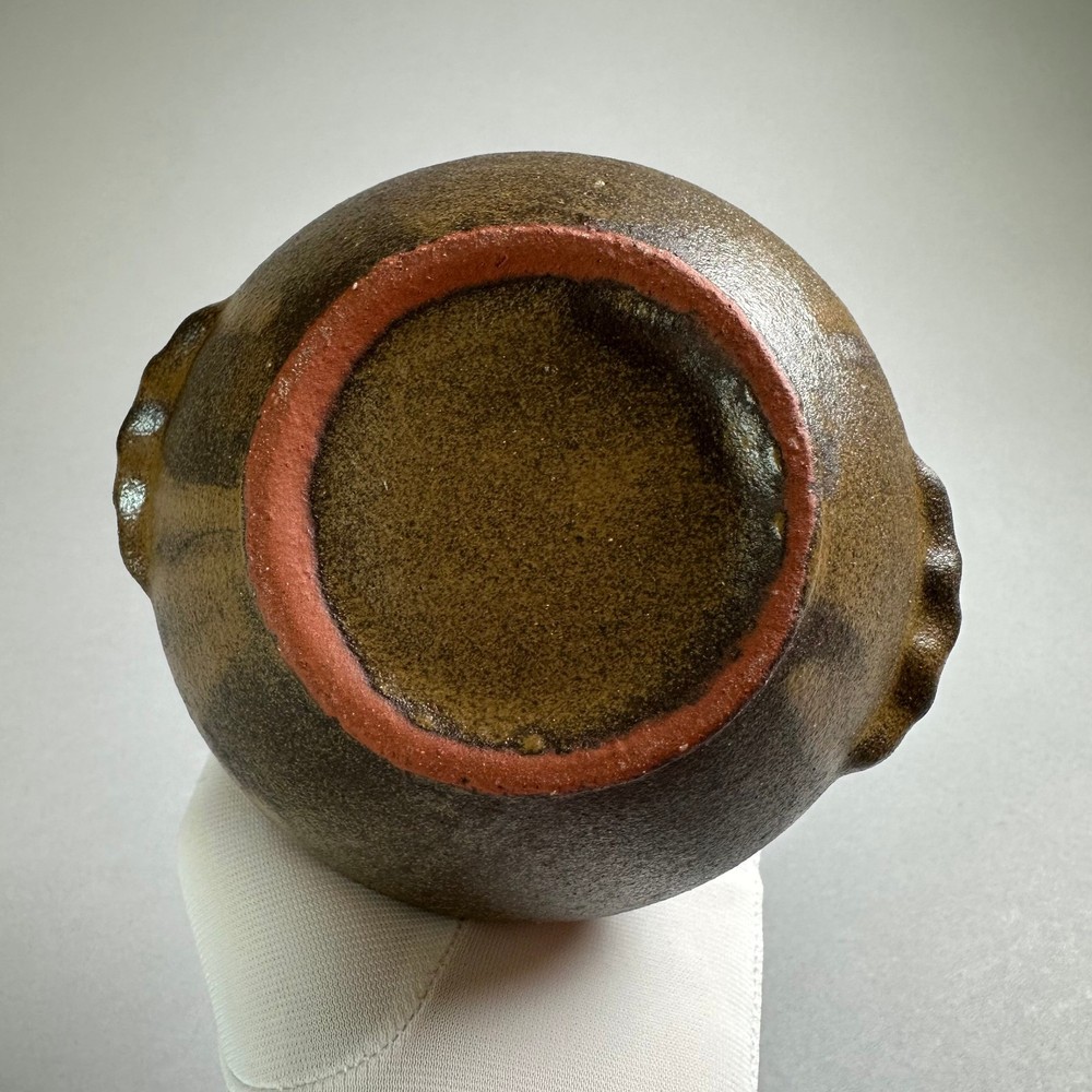 Korean Earthenware Onggi Handmade Ceramic Fermentation Storage Vessel Kimchi S