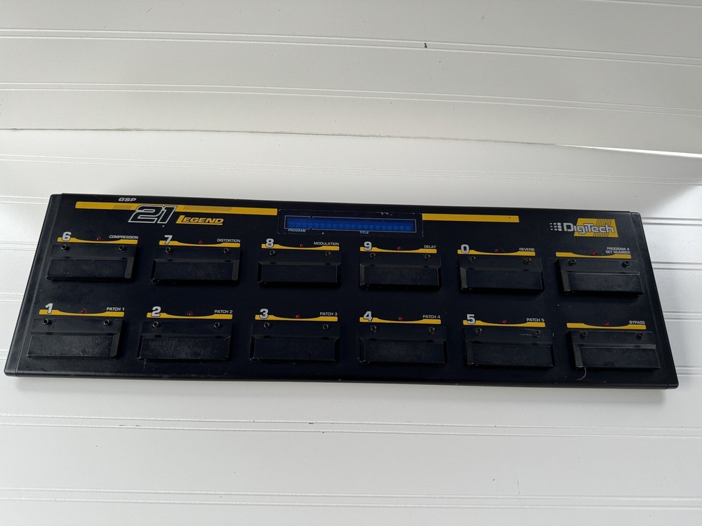 DIGITECH GSP 21 LEGEND guitar multi effects FOOTSWITCH (gb20)