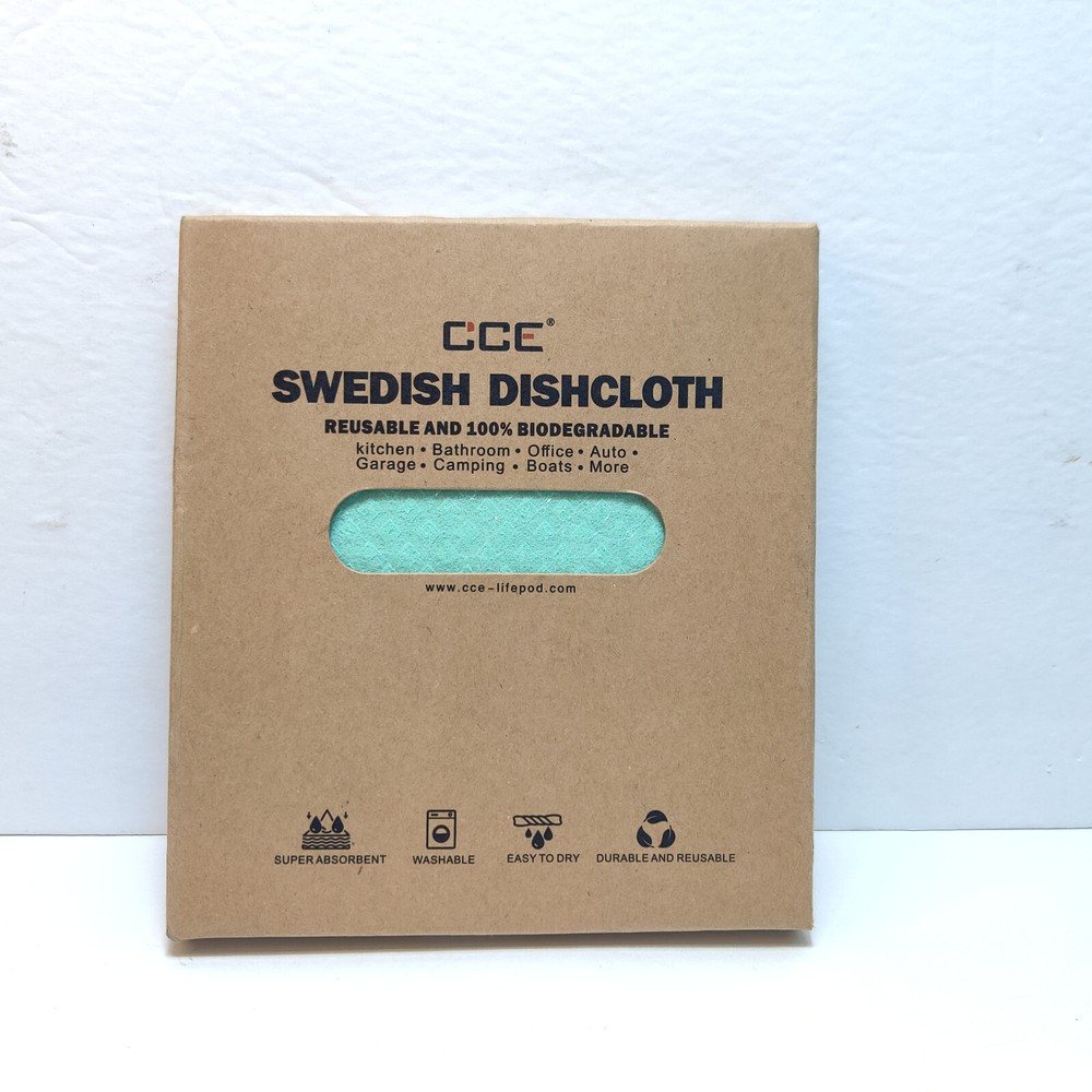 CCE Swedish Dishcloth 6 Pack Multi-Color