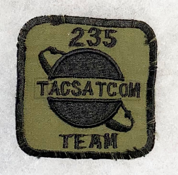 Theatre Made 235th TACSATCOM Team Pocket Patch