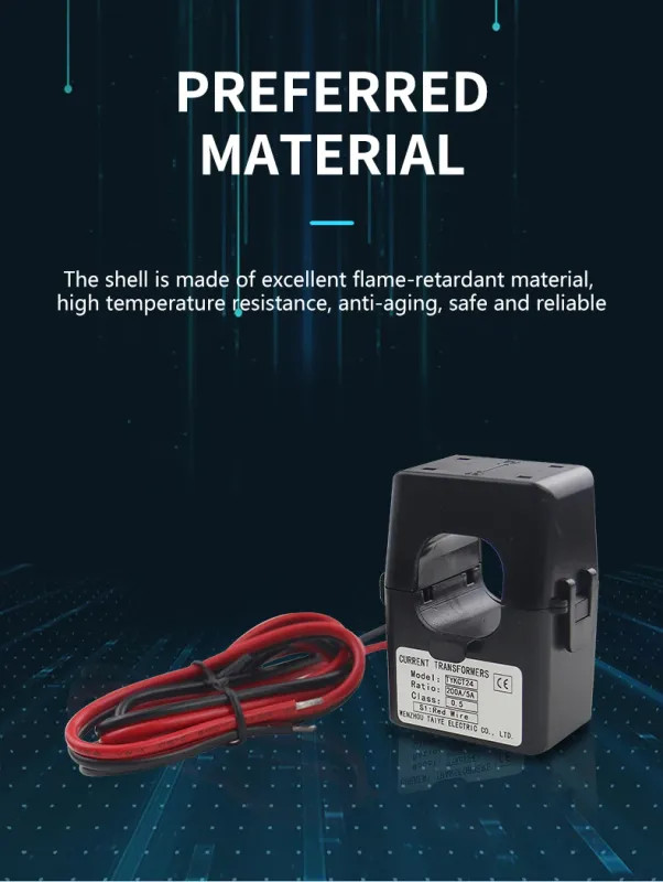 3PCS Split Core Current Transformer KCT-24 CT Sensor Clamp 100A 200A 300A 400A