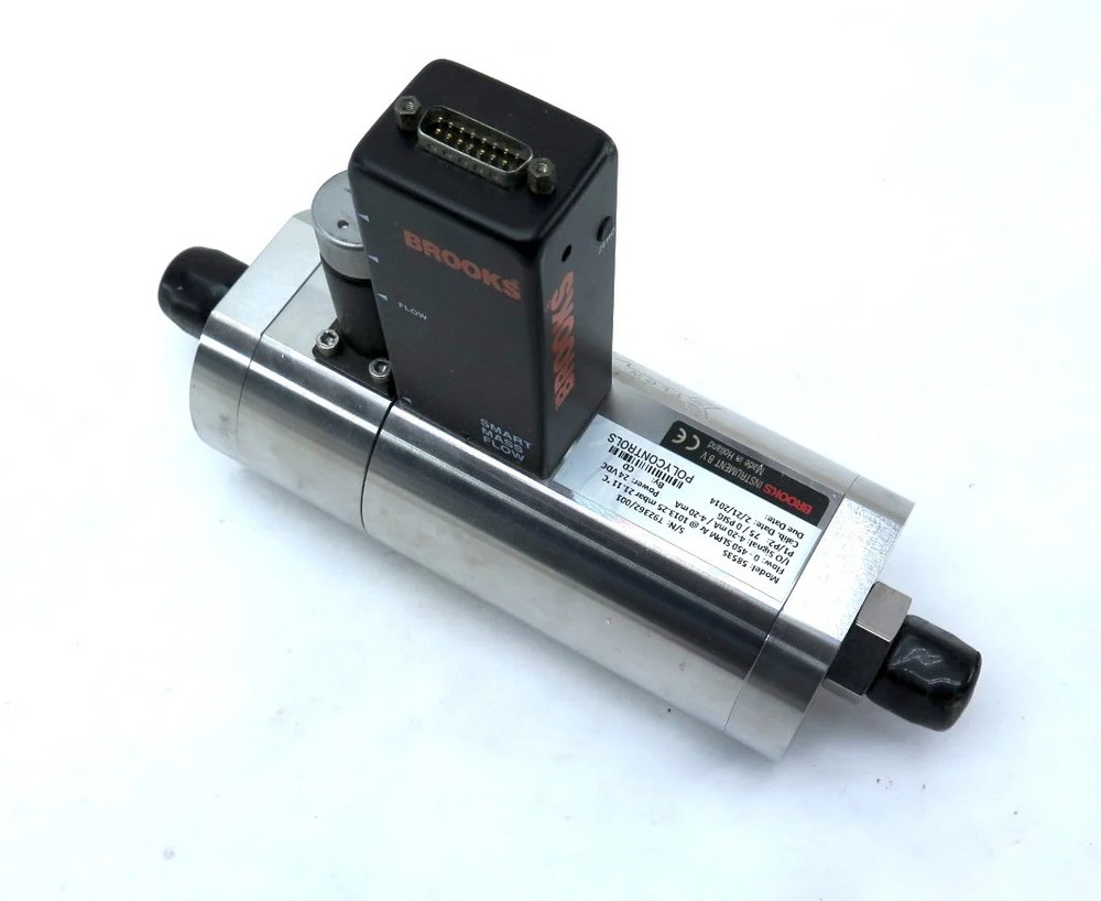 Brooks Instruments 5853S Mass Flow Meter 0-450 SLPM Ar 24Vdc
